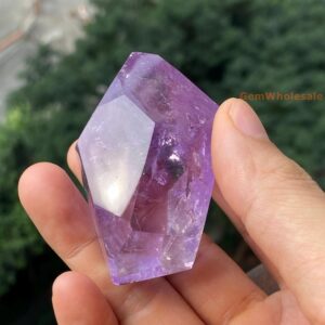 1pc Big Amethyst Nugget Rough Stone Sharp Cutting, Amethyst Gift, Healing Crystal, Perfect Amethyst