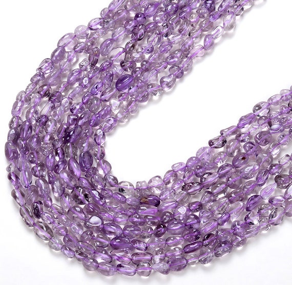 6-8mm Natural Amethyst Gemstone Pebble Nugget Loose Beads Bulk Lot 1,2,6,12 And 50 (d184) 6-8mm Natural Amethyst Gemstone Pebble Nugget Loose Beads Bulk Lot 1,2,6,12 And 50 (d184)