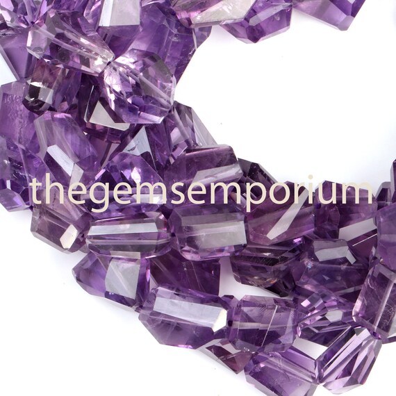 Purple Amethyst Faceted Nugget Beads, Amethyst Nuggets Beads, Amethyst Fancy Nuggets, Amethyst Faceted Nugget Beads, Amethyst Fancy Beads
