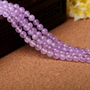Lavender Amethyst Beads, 4 6 8 10 12 14mm Genuine Amethyst Crystal Beads For Girls' Jewelry, Craft Supply, Jewelry Beads Supplies Lavender Amethyst Beads, 4 6 8 10 12 14mm Genuine Amethyst Crystal Beads For Girls' Jewelry, Craft Supply, Jewelry Beads Supplies