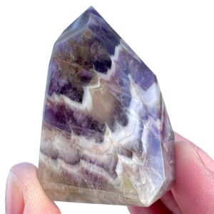 Chevron Amethyst Tower #2 Banded Amethyst Point, Amethyst Crystal, Polished Gemstone, Home Decor , For Aquarius, For Pisces Chevron Amethyst Tower #2 Banded Amethyst Point, Amethyst Crystal, Polished Gemstone, Home Decor , For Aquarius, For Pisces