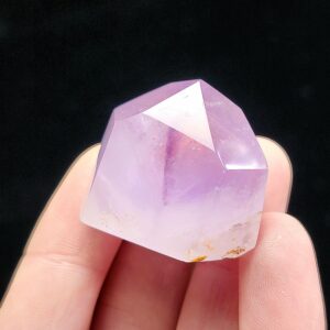 Lilac Amethyst Tower: Polished Madagascar Crystal Point Lilac Amethyst Tower: Polished Madagascar Crystal Point
