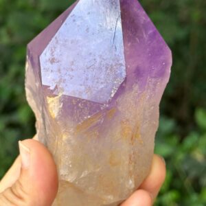 Natural Amethyst Quartz Crystal Point/Specimen/Super Energy Healing Crystals/Reiki-394 g Natural Amethyst Quartz Crystal Point/Specimen/Super Energy Healing Crystals/Reiki-394 g