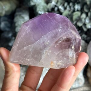 Phantom Elestial Amethyst Tower, Calming Crystal Phantom Elestial Amethyst Tower, Calming Crystal