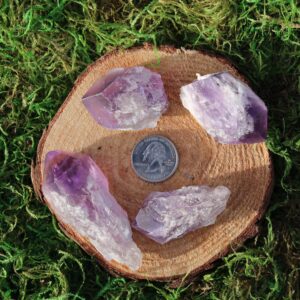 Amethyst Raw Points #a-d* Amethyst Raw Points #a-d*