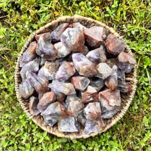 Amethyst Red Cap Crystal Points Amethyst Red Cap Crystal Points