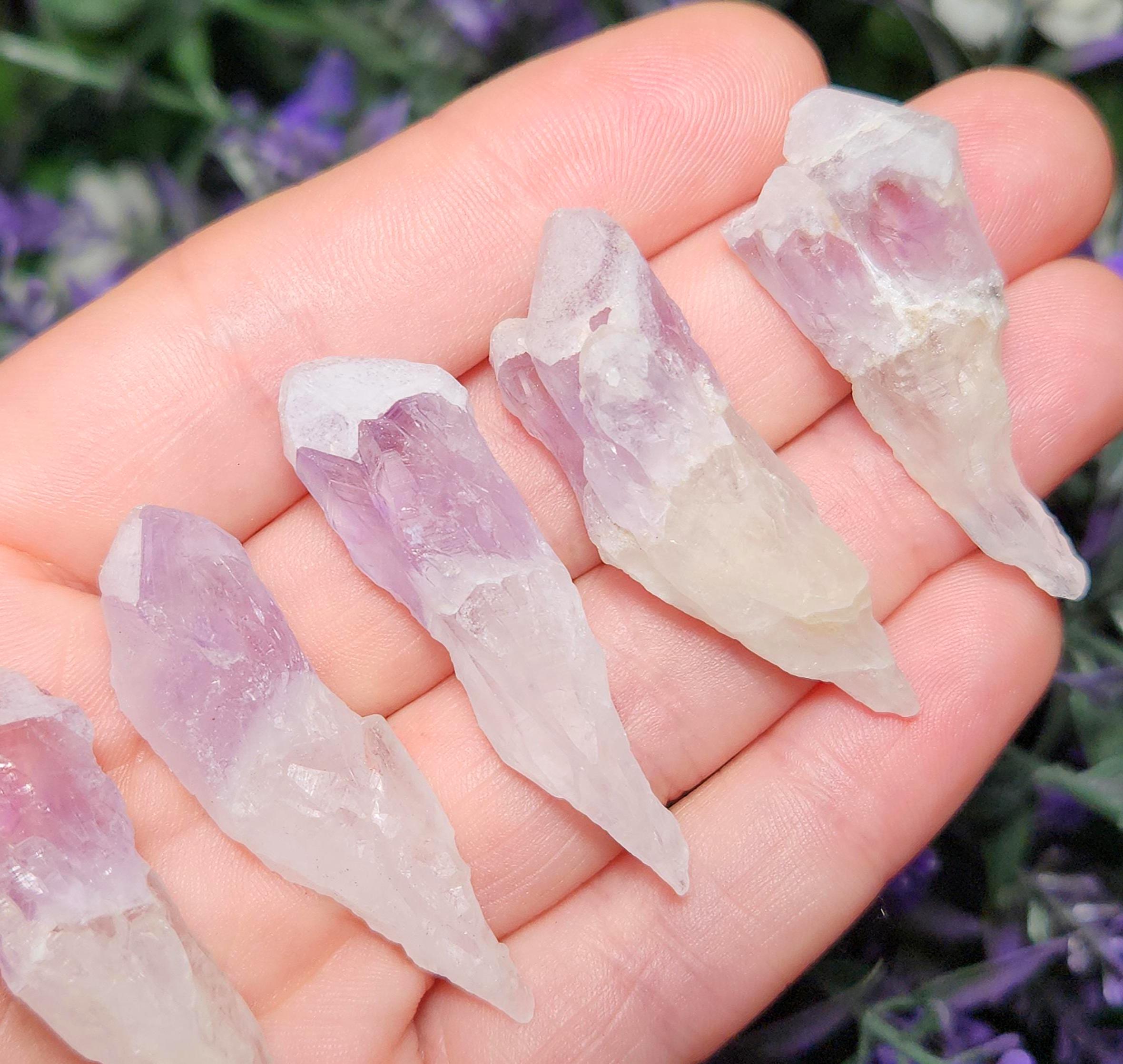 Sugar Capped Amethyst Points - Amethyst Root Crystal - Sugar Amethyst - Snow Capped Amethyst -amethyst Stone - Raw Amethyst - Amethyst Point