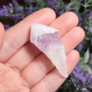 Sugar Capped Amethyst Point: Raw Amethyst Root Crystal Sugar Capped Amethyst Point: Raw Amethyst Root Crystal