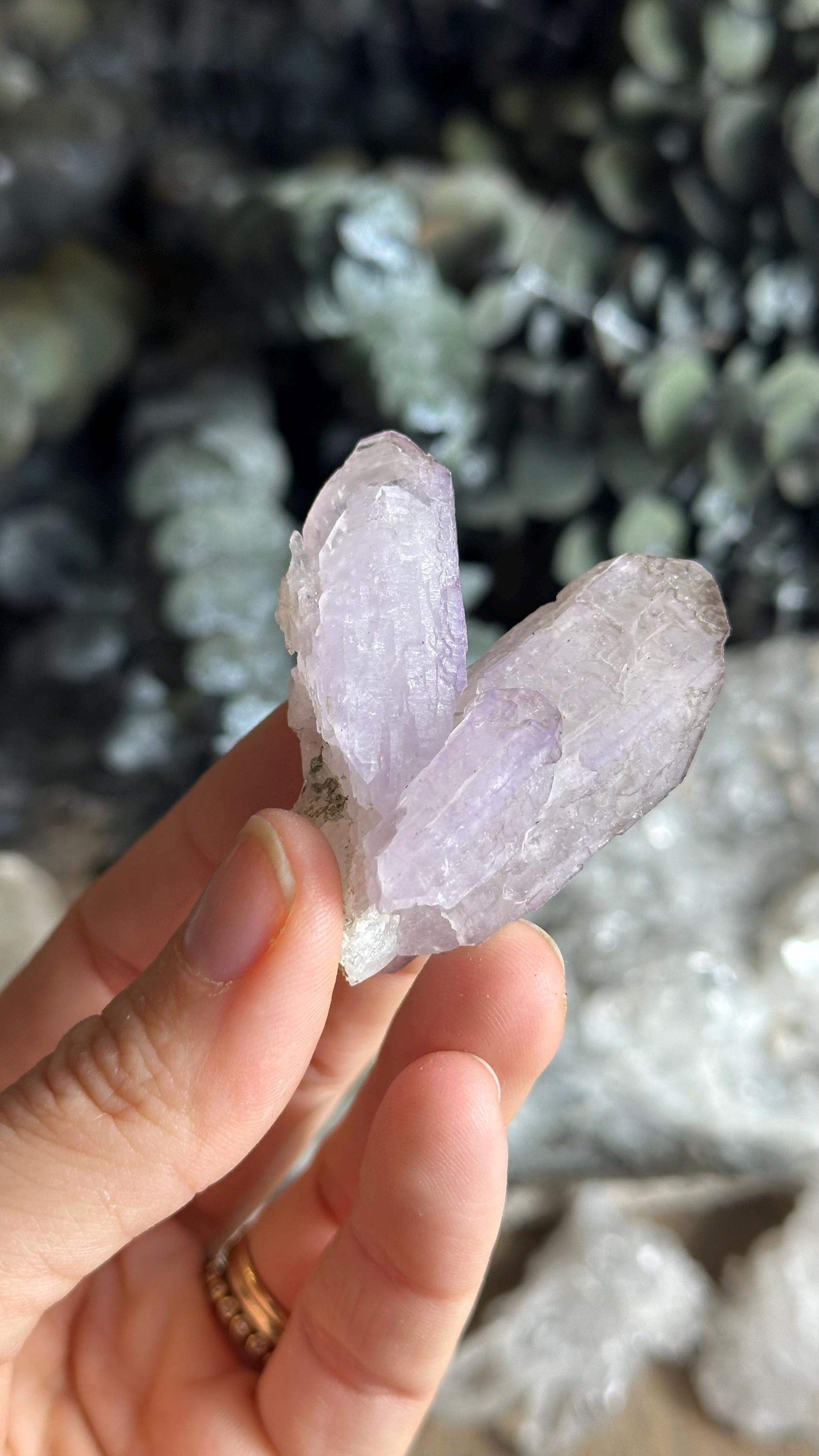 Vera Cruz Amethyst Crystal Point: High Vibration Healing Stone