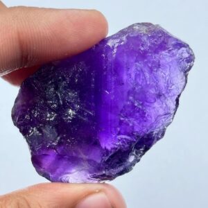 166.5 Carat Rough Amethyst Crystal: February Birthstone Gemstone