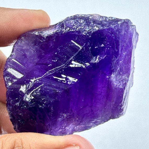 260.5 Carat Rough Amethyst Crystal: February Birthstone Gemstone
