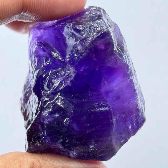 304.5 Carat Rough Amethyst Crystal: February Birthstone Gemstone