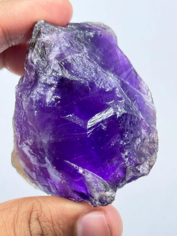 477 Carat Natural Amethyst Rough Crystal: February Birthstone