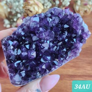 Aaa Amethyst Clusters From Uruguay, Choose Your Raw Crystal Specimen For Home Decor Or Crystal Grids