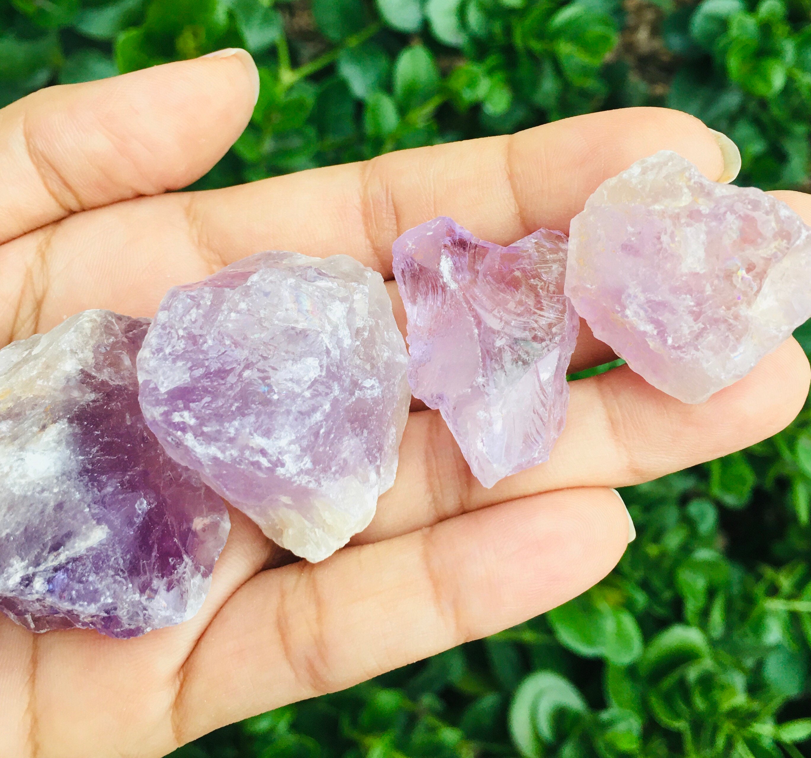 Raw Amethyst Crystal: Natural Purple Quartz Stone (1-2")