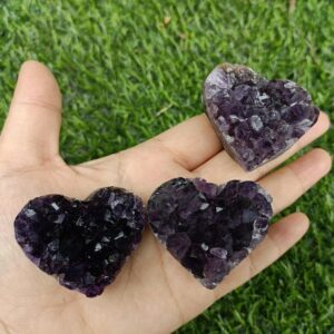 Amethyst Heart Cluster 40-50mm