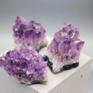 Natural Amethyst Cluster: Healing Crystal Piece, Zodiac Gift