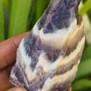 Natural Lace Amethyst Raw: Uncut Gemstone for Jewelry (84X44X33) Natural Lace Amethyst Raw: Uncut Gemstone for Jewelry (84X44X33)