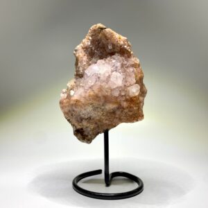 Pink Amethyst Cluster On Stand