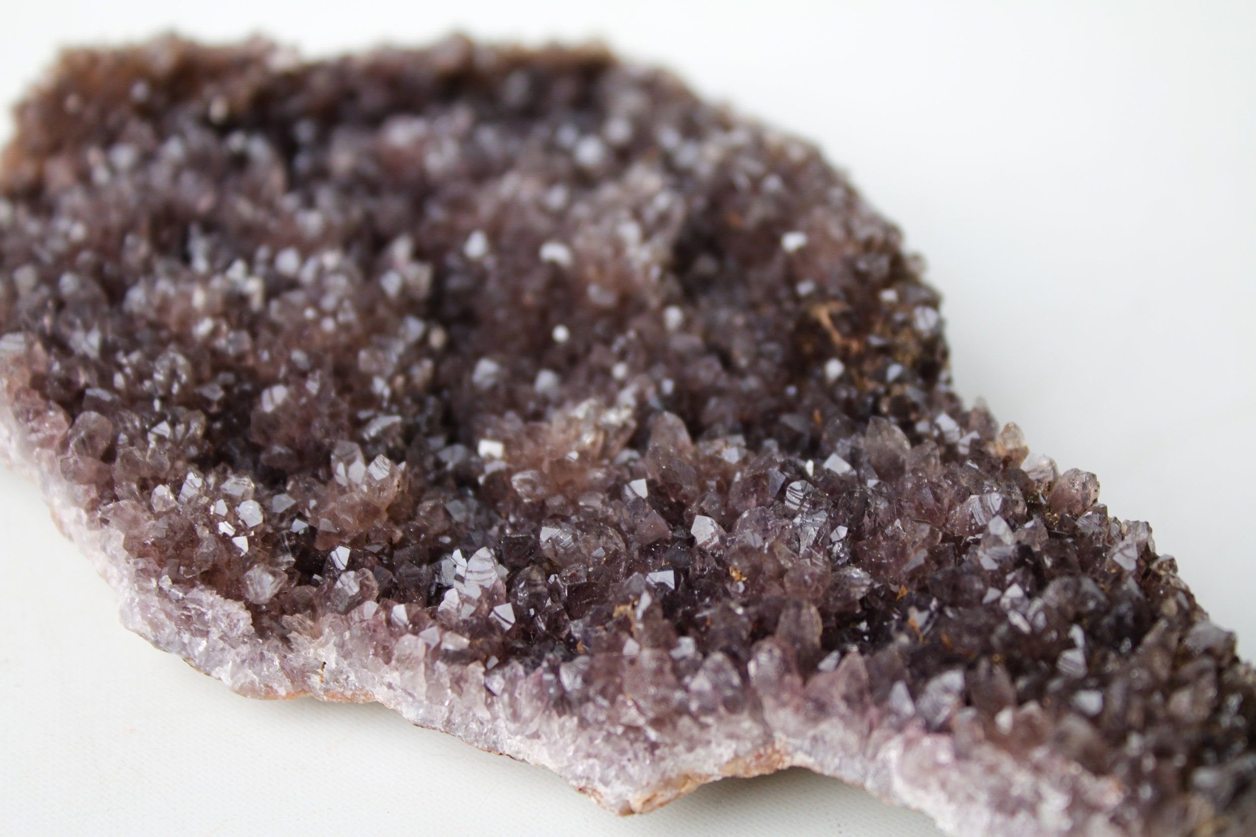 Amethyst Plate Of Crystals - Amethyst Cluster