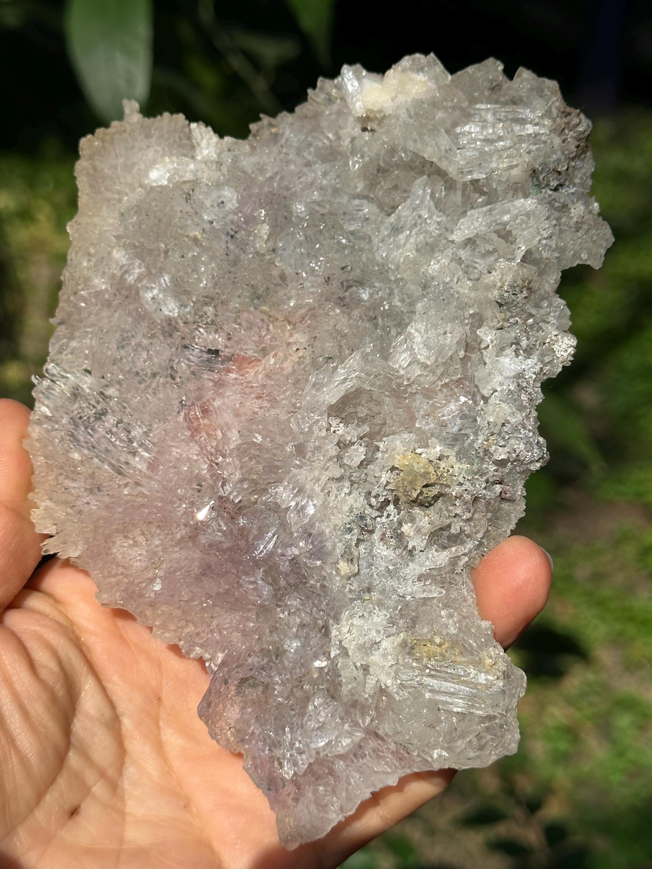 Rare Elestial Flower Amethyst Quartz Crystal Cluster/specimen/super Energy Healing Crystal/reiki/amethyst Geode Specimen- 181 G