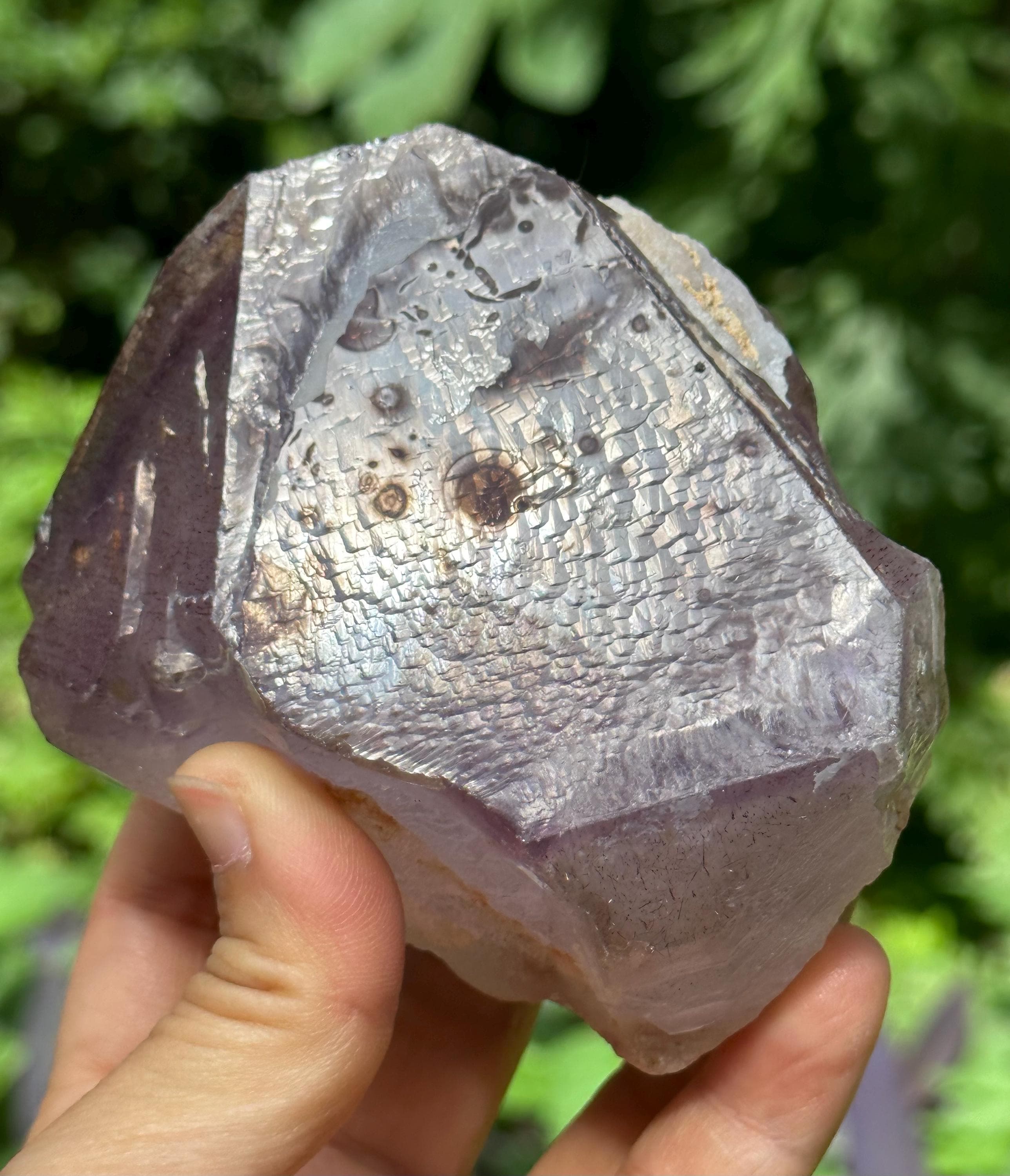 Record-keeper Super 7 Amethyst Quartz Crystal/energy Quartz/meditation/healing Crystal/specimen-425 G