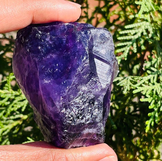 Amethyst, Rwanda Facet Grade Very Large Rohgh Natural Rough Amethyst Crystal Febuary Birthstone Gemstone Amethyst For Collection 610 Caret
