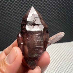 Smoky Amethyst Scepter Quartz Specimen,super Seven Rare Raw/rough Smoky Purple Elestial Quartz,alligator/crocodile/fenster Skeleton Crystal
