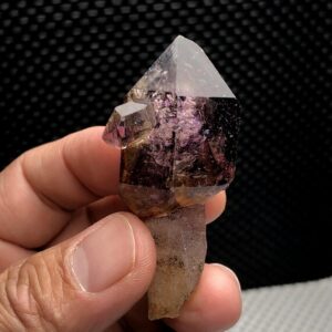 Smoky Amethyst Scepter Quartz Specimen,super Seven Rare Raw/rough Smoky Purple Elestial Quartz,alligator/crocodile/fenster Skeleton Crystal