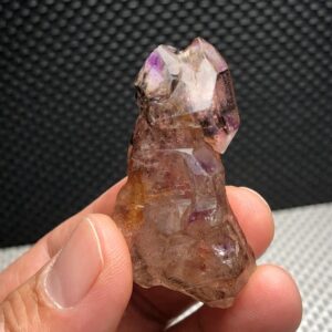 Smoky Amethyst Scepter Quartz Specimen,super Seven Rare Raw/rough Smoky Purple Elestial Quartz,alligator/crocodile/fenster Skeleton Crystal