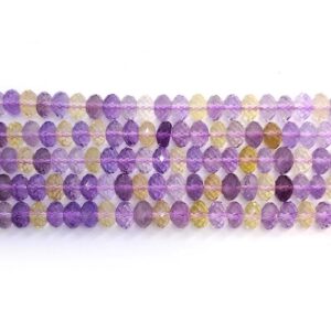 5×8mm Natural Amethyst Rondelle Spacer Loose Beads,amethyst Wheel Beads,diy Handmade Jewelry Making Beaded Accessories,15 Inches One Strand 5×8mm Natural Amethyst Rondelle Spacer Loose Beads,amethyst Wheel Beads,diy Handmade Jewelry Making Beaded Accessories,15 Inches One Strand