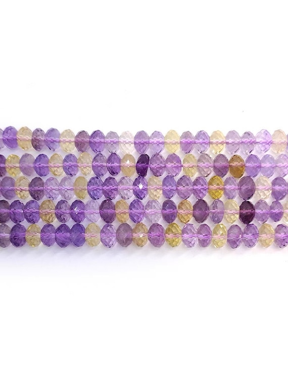 5×8mm Natural Amethyst Rondelle Spacer Loose Beads,amethyst Wheel Beads,diy Handmade Jewelry Making Beaded Accessories,15 Inches One Strand 5×8mm Natural Amethyst Rondelle Spacer Loose Beads,amethyst Wheel Beads,diy Handmade Jewelry Making Beaded Accessories,15 Inches One Strand