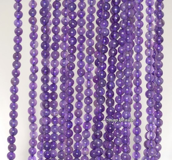 3mm Royal Amethyst Gemstone Grade Aa Deep Purple Round 3mm Loose Beads 15.5 Inch Full Strand Lot 1,2,6,12 And 50 (90143445-107-3g)