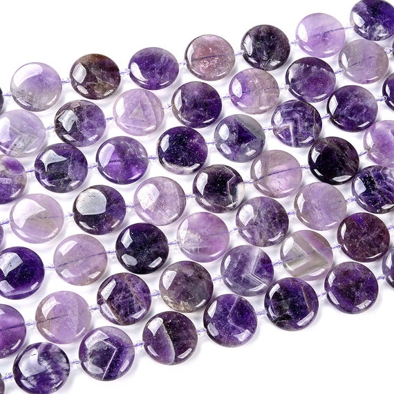 Natural Amethyst Gemstone Round Button 22mm 25mm 28mm 30mm Loose Beads Bulk Lot 1,2,6,12 And 50 (d421) Natural Amethyst Gemstone Round Button 22mm 25mm 28mm 30mm Loose Beads Bulk Lot 1,2,6,12 And 50 (d421)