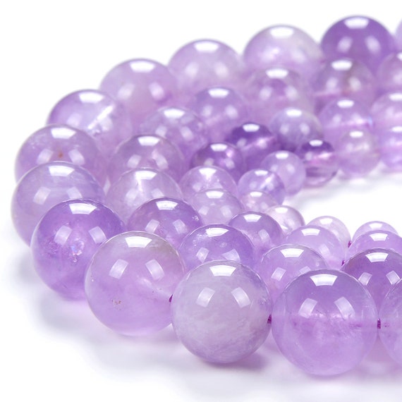 Natural Lavender Amethyst Gemstone Grade Aa Round 5mm 6mm 7mm 8mm 9mm 10mm 11mm 12mm 13mm 14mm 15mm Loose Beads (d287 D288) Natural Lavender Amethyst Gemstone Grade Aa Round 5mm 6mm 7mm 8mm 9mm 10mm 11mm 12mm 13mm 14mm 15mm Loose Beads (d287 D288)