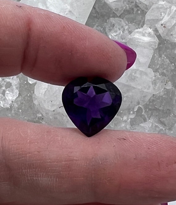 Amethyst Heart - 7.67ct