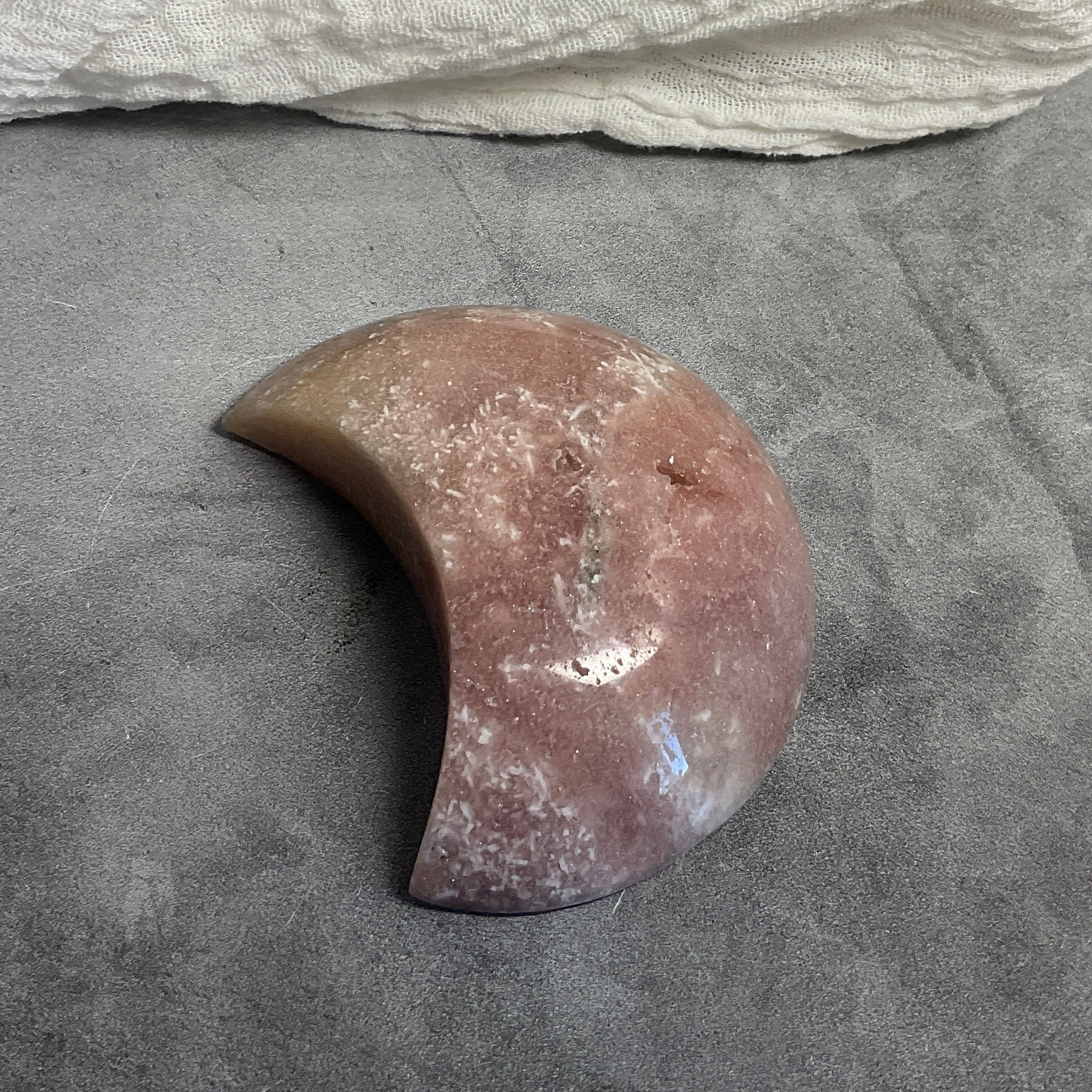 Pink Amethyst Moon - The Stone For Heart Healing