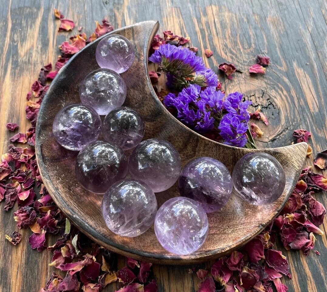Amethyst, Amethyst Sphere, Qty. 1 Small Sphere