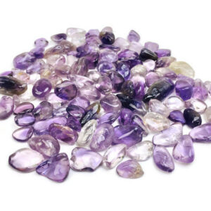 Tumbled Amethyst Chips: Small Purple Crystal Gravel (100G)