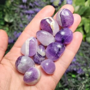 Tumbled Amethyst Crystal: Polished Amethyst Specimen