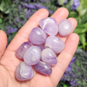 Lavender Amethyst Crystal - Tumbled Amethyst - Polished Amethyst - Amethyst Stone - Amethyst Tumble - Purple Amethyst - Amethyst Gemstone
