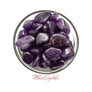 Amethyst Super Purple Tumbled Stone Crystal #ap55