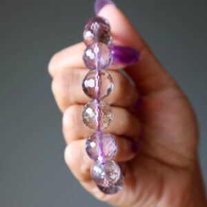 Amethyst Bracelet Ametrine Joyful Faceted Gem