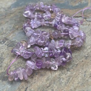 Ametrine Chip Beads, 6 To 8mm Approx. 16 Inch Strand