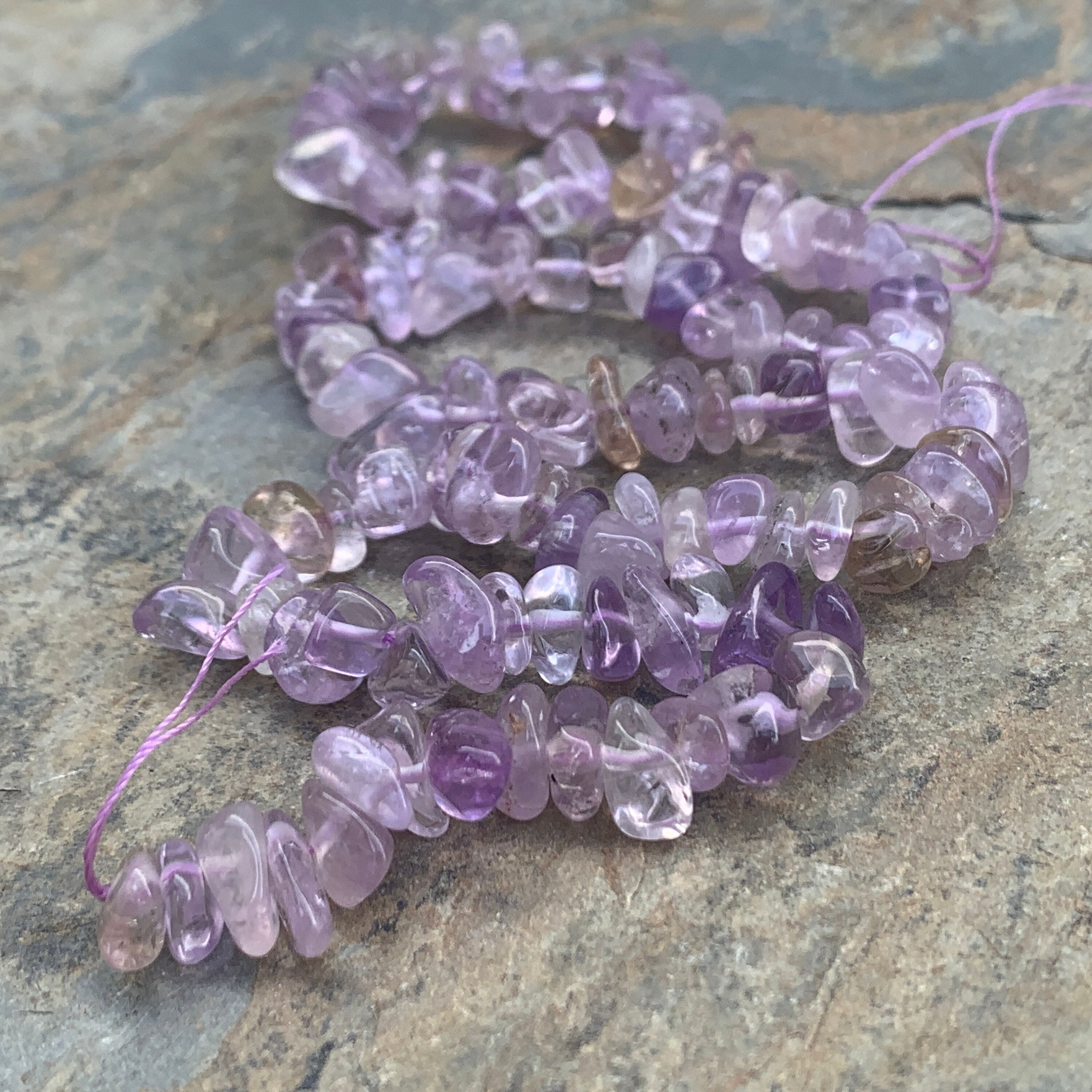 Ametrine Chip Beads, 6 To 8mm Approx. 16 Inch Strand