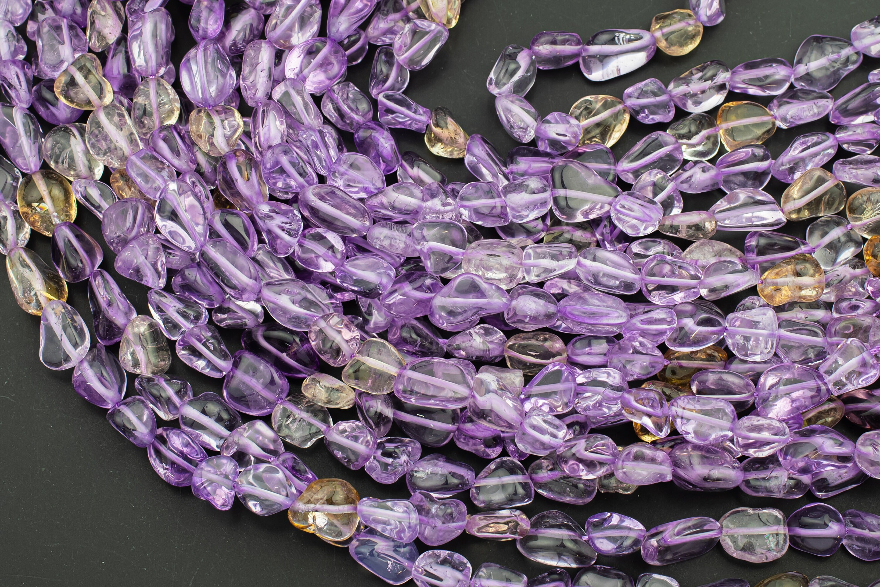 Natural Ametrine Nuggets Beads -16 Inch Strand - Wholesale Pricing Aaa Quality- Full 16 Inch Strand Gemstone Beads Natural Ametrine Nuggets Beads -16 Inch Strand - Wholesale Pricing Aaa Quality- Full 16 Inch Strand Gemstone Beads