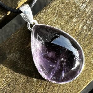 Ametrine 925 Silver Healing Stone Necklace!