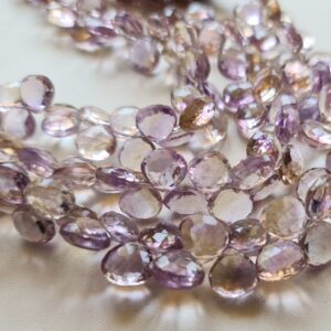 9-10mm Ametrine Faceted Heart, Natural Ametrine Heart Briolettes, Ametrine Beads For Necklace Ametrine Jewelry (10pcs To 20pcs Option)-dga29 9-10mm Ametrine Faceted Heart, Natural Ametrine Heart Briolettes, Ametrine Beads For Necklace Ametrine Jewelry (10pcs To 20pcs Option)-dga29