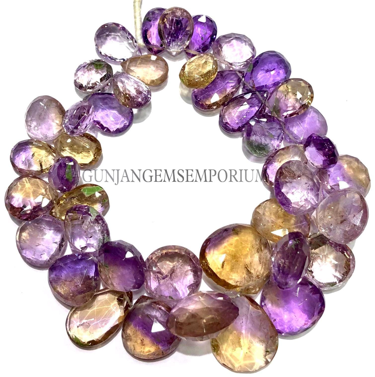 Aaa Sparkling Ametrine Beads Golden Purple African Ametrine Gemstone Beads Faceted Peardrops Beads 8” Bracelet Beautiful Ametrine Briolettes Aaa Sparkling Ametrine Beads Golden Purple African Ametrine Gemstone Beads Faceted Peardrops Beads 8” Bracelet Beautiful Ametrine Briolettes