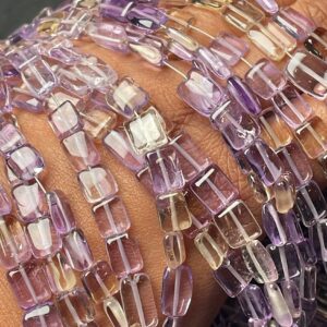 Independence Day Sale Beautiful Natural AMETRINE Smooth Chicklet Shaped Beads 7/9 MM 10 Inches Beads Strand, Ametrine Beads An Amazing Item Independence Day Sale Beautiful Natural AMETRINE Smooth Chicklet Shaped Beads 7/9 MM 10 Inches Beads Strand, Ametrine Beads An Amazing Item